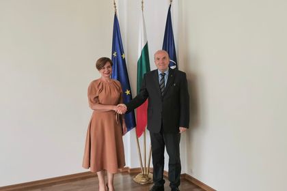 Meeting of Minister Nikolay Milkov with Ambassador of the Republic of Turkey Eileen Sekizkök